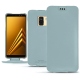 Custodia in pelle Samsung Galaxy A8+ (2018) - Bleu Ciel PU