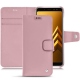 가죽 커버 Samsung Galaxy A8 (2018) - Rose ( Nappa - Pantone 2365C ) 