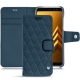 Capa em pele Samsung Galaxy A8 (2018) - Indigo - Couture ( Pantone 303U ) 