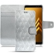 Funda de piel Samsung Galaxy A8 (2018) - Platinium - Couture
