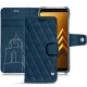 가죽 커버 Samsung Galaxy A8 (2018) - Blu mediterran - Couture