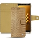 Capa em pele Samsung Galaxy A8 (2018) - Serpent sabbia