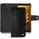 Custodia in pelle Samsung Galaxy A8 (2018) - Serpent nero