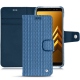 Housse cuir Samsung Galaxy A8 (2018) - Abaca ishia
