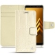 Samsung Galaxy A8 (2018) leather case - Crocodile milk