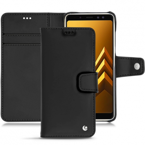 Capa em pele Samsung Galaxy A8+ (2018)