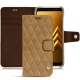 Custodia in pelle Samsung Galaxy A8+ (2018) - Sable vintage - Couture