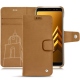 Capa em pele Samsung Galaxy A8+ (2018) - Castan esparciate