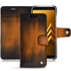 Housse cuir Samsung Galaxy A8+ (2018) - Marron Patine
