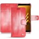 Funda de piel Samsung Galaxy A8+ (2018) - Rose Patine
