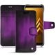 Custodia in pelle Samsung Galaxy A8+ (2018) - Violet Patine