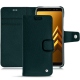 Capa em pele Samsung Galaxy A8+ (2018) - Vert séduisant