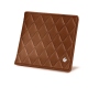 Tarjetero y billetero - Marron - Couture ( Nappa - Pantone 1615C ) 