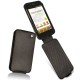 Funda de piel LG Optimus Black  - Noir ( Nappa - Black ) 