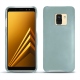 가죽 커버 Samsung Galaxy A8 (2018) - Bleu ciel ( Nappa - Pantone 277C ) 