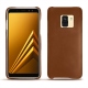 Funda de piel Samsung Galaxy A8 (2018) - Marron ( Nappa - Pantone 1615C ) 