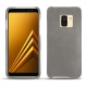 Custodia in pelle Samsung Galaxy A8 (2018) - Acier vintage ( Pantone 403C ) 