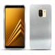Funda de piel Samsung Galaxy A8 (2018) - Platinium ( Pantone 877C ) 