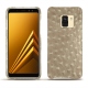 Lederschutzhülle Samsung Galaxy A8 (2018) - Autruche desert