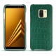 Capa em pele Samsung Galaxy A8 (2018) - Crocodile pino