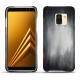 가죽 커버 Samsung Galaxy A8 (2018) - Gris Patine