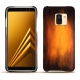 Coque cuir Samsung Galaxy A8 (2018) - Fauve Patine