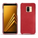 가죽 커버 Samsung Galaxy A8 (2018) - Rouge troupelenc
