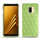가죽 커버 Samsung Galaxy A8 (2018) - Vert olive - Couture ( Nappa - Pantone 578U ) 