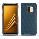 Samsung Galaxy A8 (2018) leather cover - Indigo - Couture ( Pantone 303U ) 