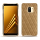 Coque cuir Samsung Galaxy A8 (2018) - Sable vintage - Couture