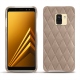 Samsung Galaxy A8 (2018) leather cover - Taupe vintage - Couture