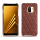 Capa em pele Samsung Galaxy A8 (2018) - Passion vintage - Couture