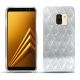 Lederschutzhülle Samsung Galaxy A8 (2018) - Platinium - Couture