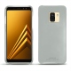 Lederschutzhülle Samsung Galaxy A8 (2018) - Gris PU