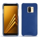 가죽 커버 Samsung Galaxy A8 (2018) - Bleu Océan PU