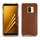 Capa em pele Samsung Galaxy A8 (2018) - Marron PU