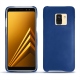硬质真皮保护套 Samsung Galaxy A8+ (2018) - Bleu océan ( Nappa - Pantone 293C ) 