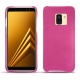 硬质真皮保护套 Samsung Galaxy A8+ (2018) - Rose BB