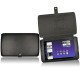 Lederschutzhülle Archos 101 G9 Tablet  - Noir ( Nappa - Black ) 