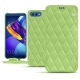 レザーケース Huawei Honor View 10 - Vert olive - Couture ( Nappa - Pantone 578U ) 