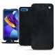 Custodia in pelle Huawei Honor View 10 - Dark vintage ( Roughtcut - Black#5256 ) 