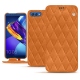 Housse cuir Huawei Honor View 10 - Mandarine vintage - Couture