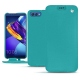 レザーケース Huawei Honor View 10 - Bleu fluo