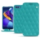 Funda de piel Huawei Honor View 10 - Bleu fluo - Couture