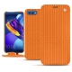 Custodia in pelle Huawei Honor View 10 - Abaca arancio