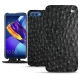 Lederschutzhülle Huawei Honor View 10 - Autruche nero