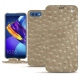 Huawei Honor View 10 leather case - Autruche desert