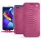 Huawei Honor View 10 leather case - Serpent ciclamino