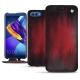 Huawei Honor View 10 leather case - Rouge Patine