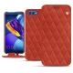 Lederschutzhülle Huawei Honor View 10 - Arange clouquié - Couture